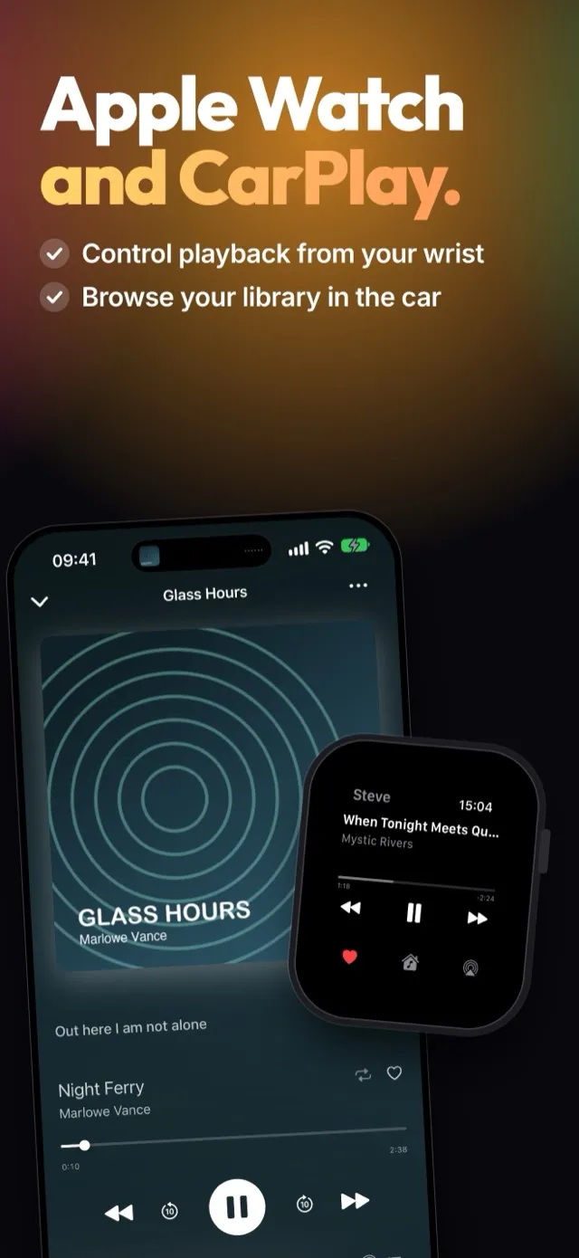 Steve on Apple Watch and CarPlay